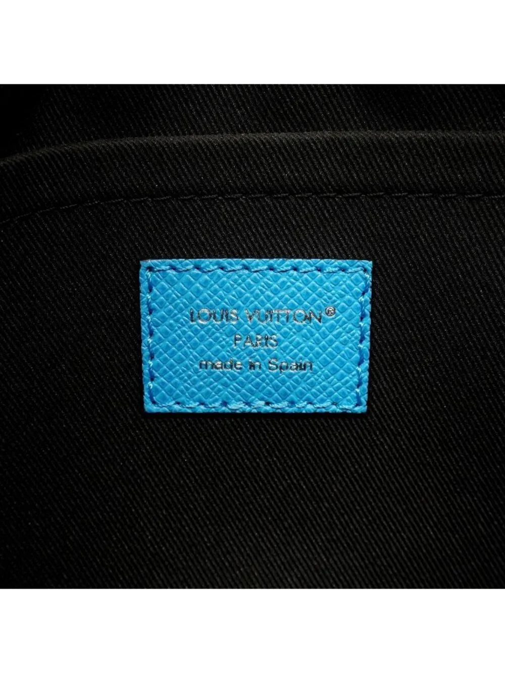 Louis Vuitton Shoulder Bag Taigarama Blue